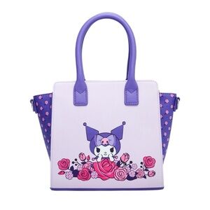 NEW Loungefly Sanrio Hello Kitty Kuromi Roses Mini Crossbody Bag Purse